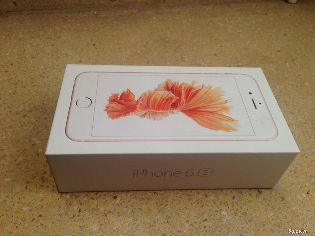 IPHONE 6S - 64GB - ROSEGOLD chưa active - xách tay US ...!