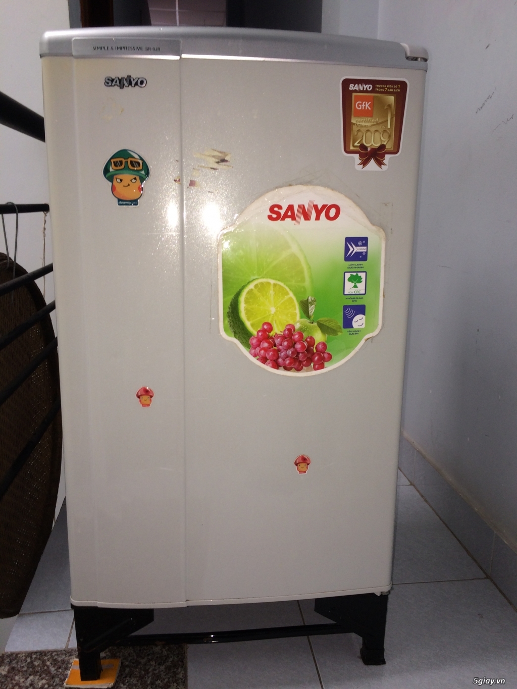 Tủ lạnh sanyo SR - 9JR ( MH )