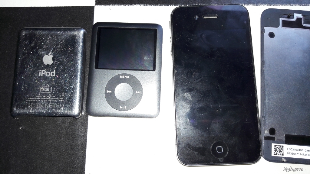 Bán ve chai ip4 ip3 ipod nano nk e72 phapad gione - 1