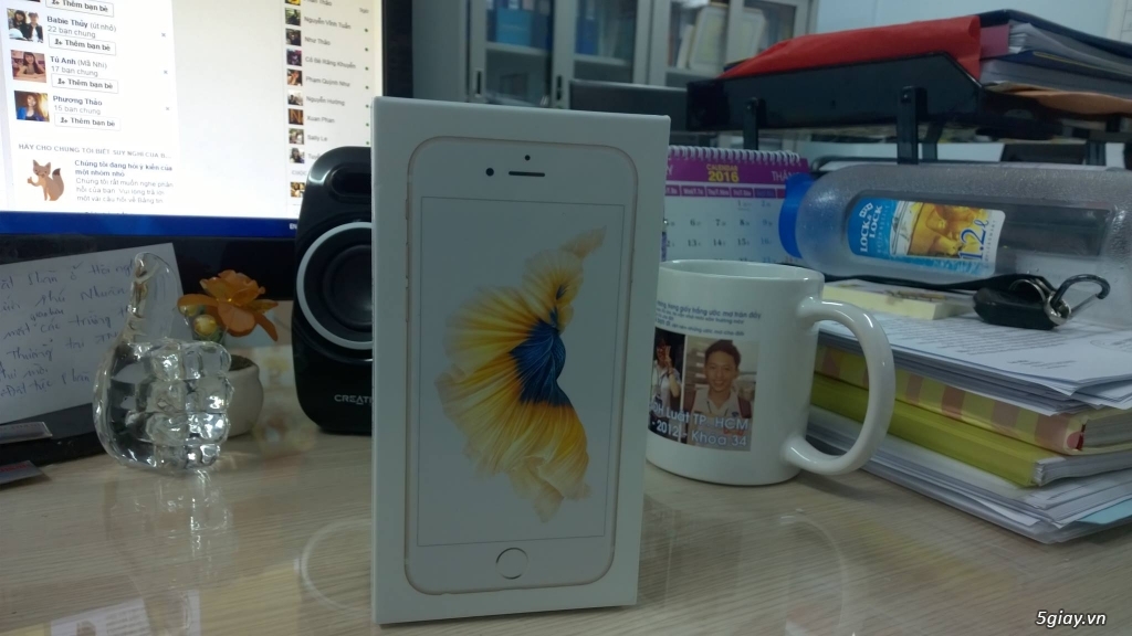 Cần tiền bán gấp Iphone 6s 64gb, Nguyên seal chưa active - GOLD - 1