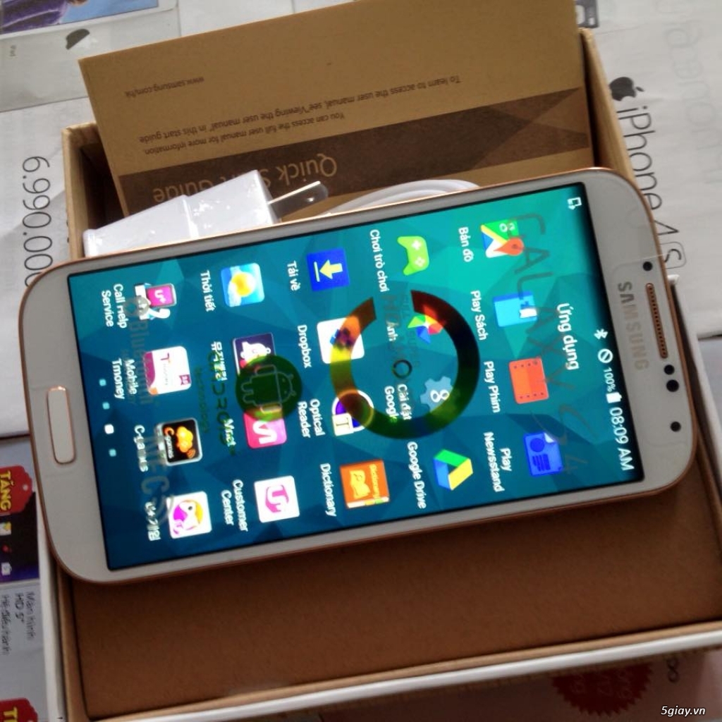 Samsung Galaxy S4 E330 (Trắng)32 GB-Fullbox