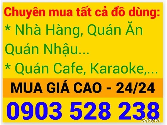 Chuyên Thanh Lý Tất Cả Đồ Dùng Gia Đình,Khách Sạn,Cty,Nhà Hàng,Quán Nhậu.. - 14