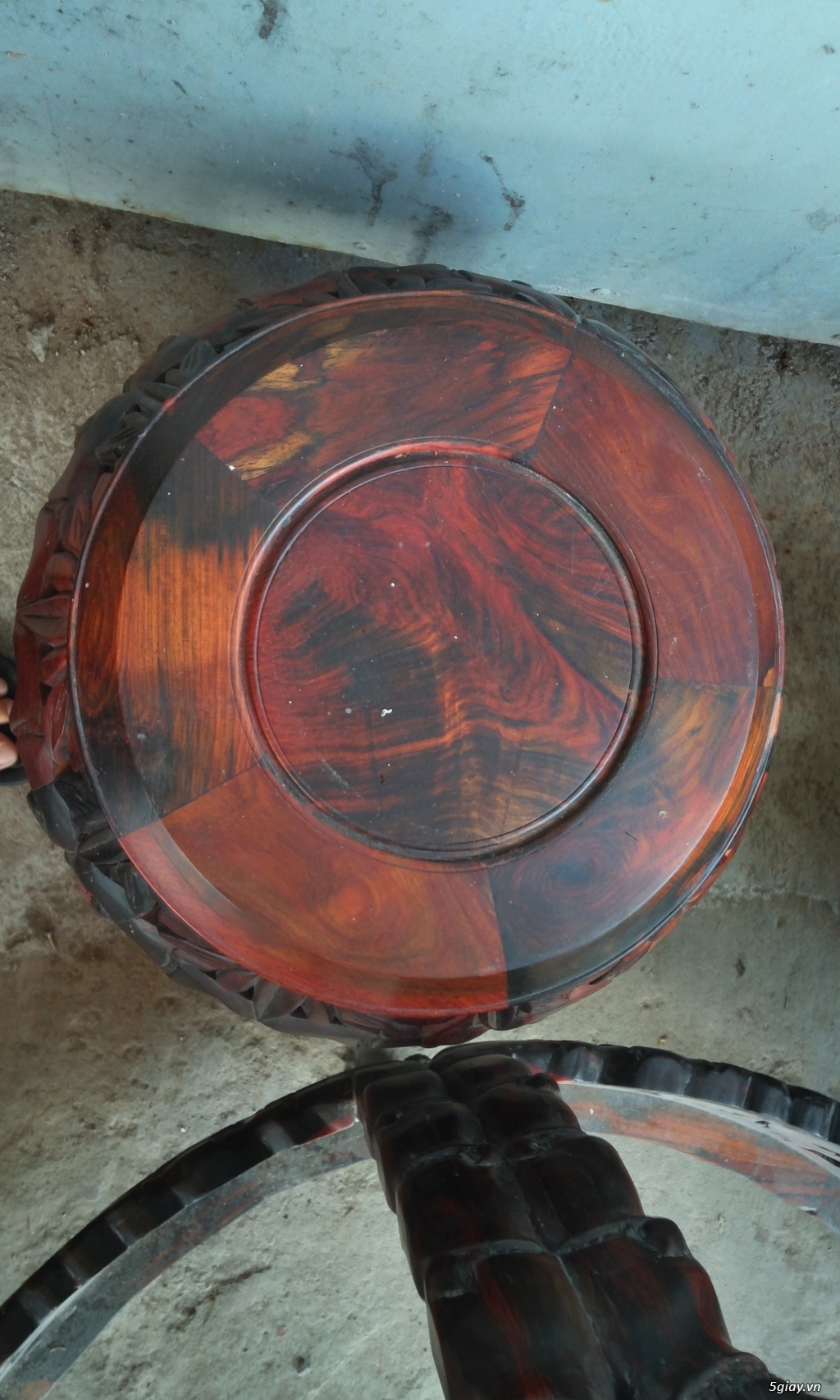 bộ bàn ghế cũ gổ trắc 0988588866 - 1