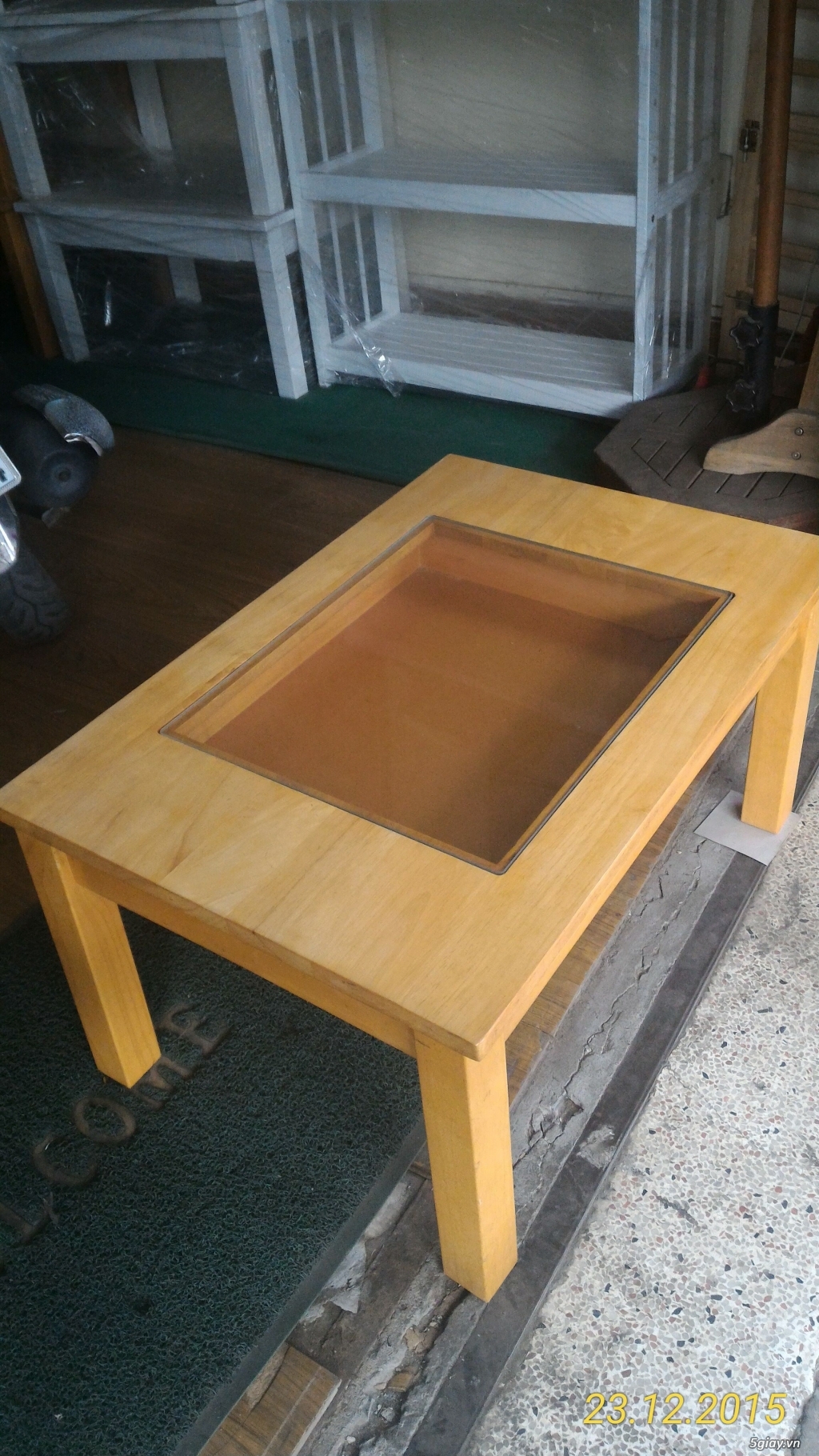 Bàn uống trà Nhật Bản (kính cường lực). - 2