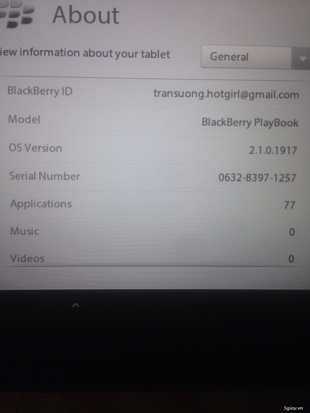 blackberry playbook 4G LTE 32Gb - 2