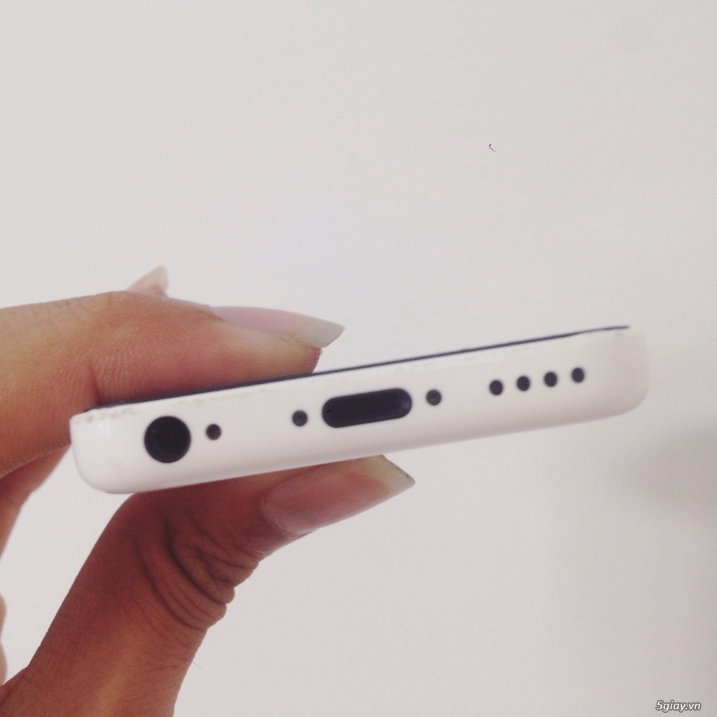 iPhone 5c màu Trắng 32GB lock Nhật | Máy nguyên Zin | Phụ kiện, s.ghép - 3