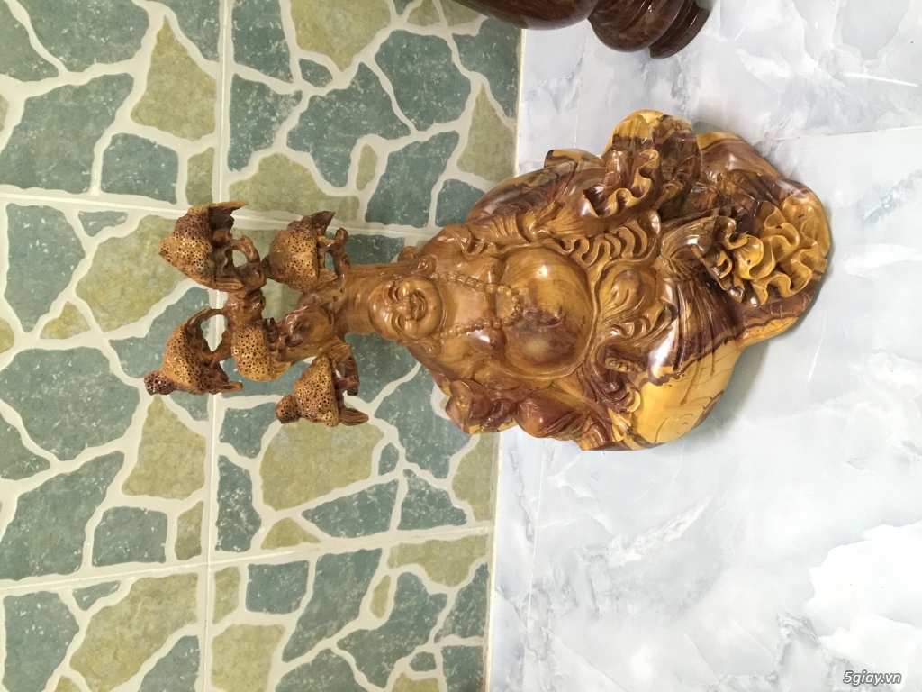 2 cặp lục bình và phật di lặc