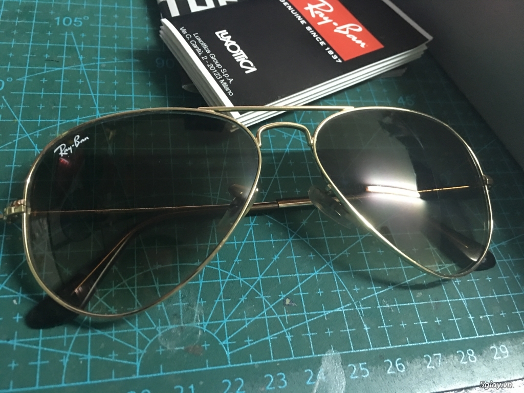 bán mắt kính rayban 3025 chính hãng đã xài