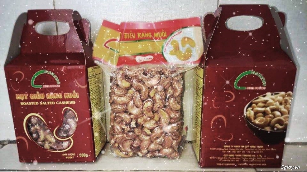 Hạt Điều rang muối phục vụ Tết  2016 - 1