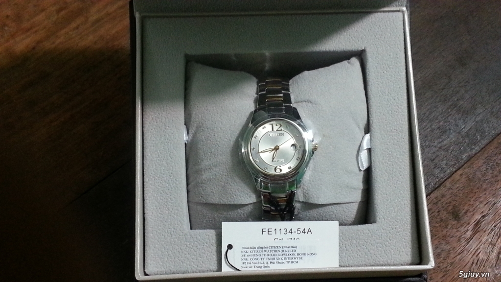 Đồng hồ nữ Citizen FE1134-54A chính hãng - 4