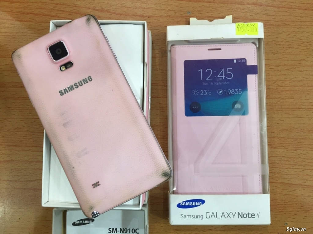 Cần bán Samsung Galaxy Note 4 (N910C) 32gb màu Hồng, máy dùng rồi hàng công ty VN - 3
