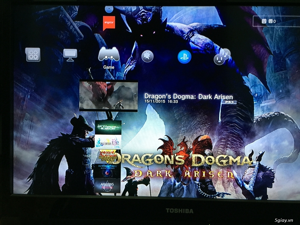 PS3 slim 320G full game digital 2 tay cầm - 4