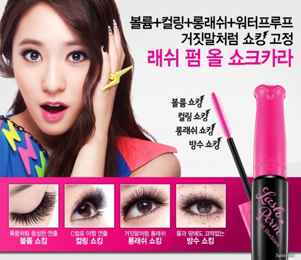 Mascara Hàn Quốc - Mi dày - Cong- quyến rũ - 21