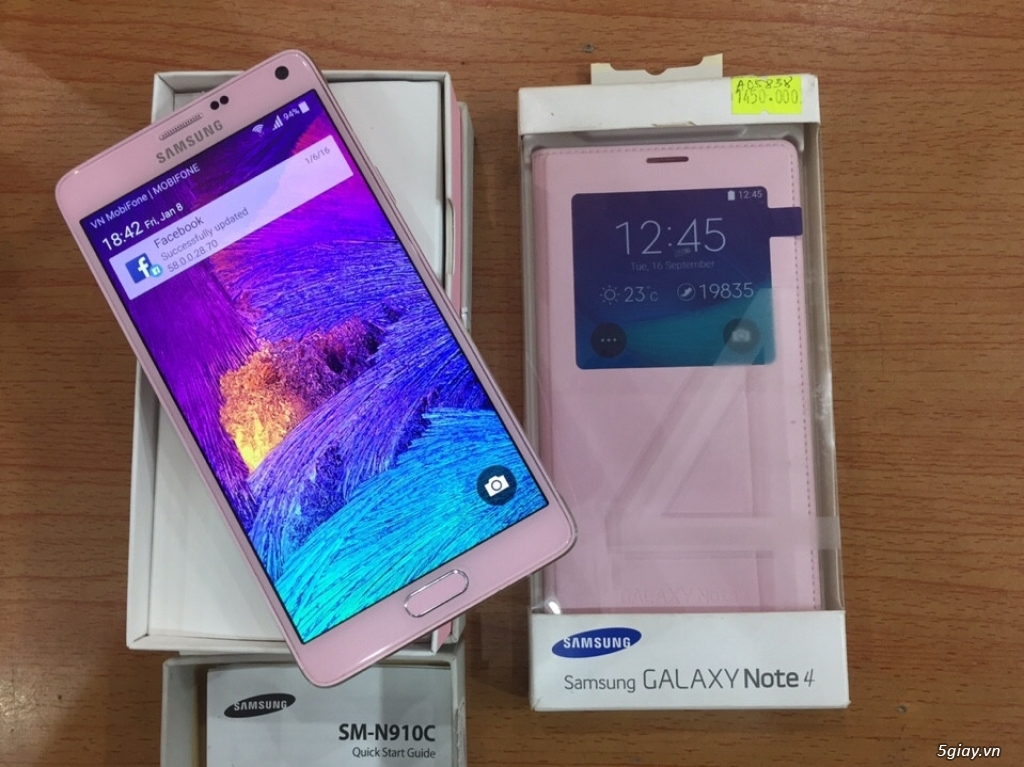 Cần bán Samsung Galaxy Note 4 (N910C) 32gb màu Hồng, máy dùng rồi hàng công ty VN - 2