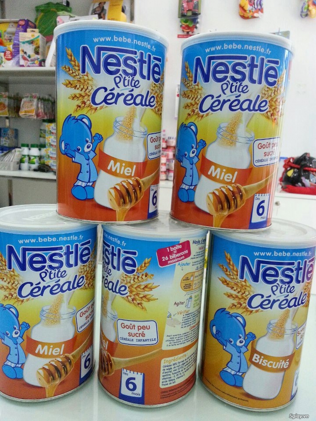 Bột ngũ cốc Nestle – bột ăn dặm nhập cho trẻ khẩu từ Pháp - 2