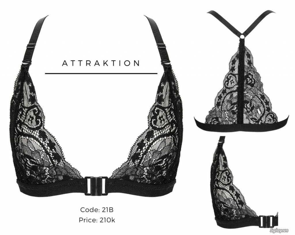 Áo lót ren ko gọng mút LACY only 135k (hàng thiết kế handmade, may theo số đo) - 38