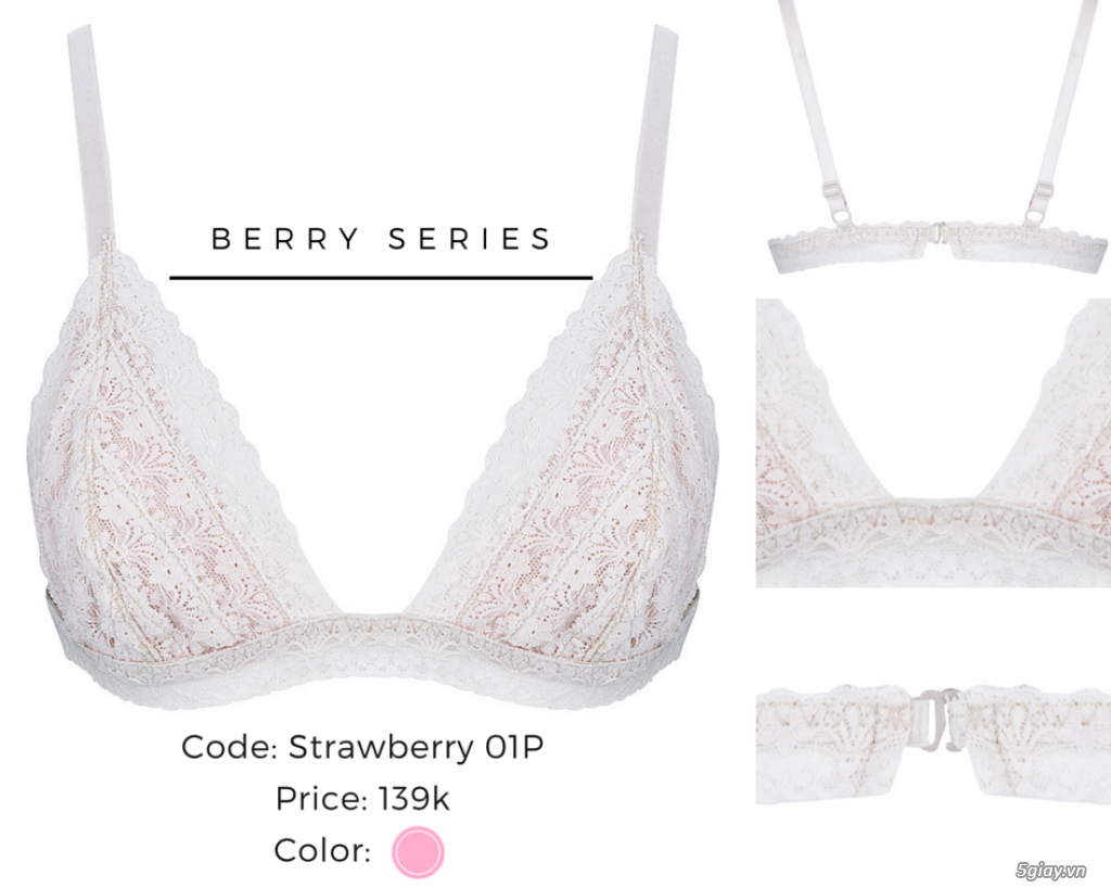 Áo lót ren ko gọng mút LACY only 135k (hàng thiết kế handmade, may theo số đo) - 11