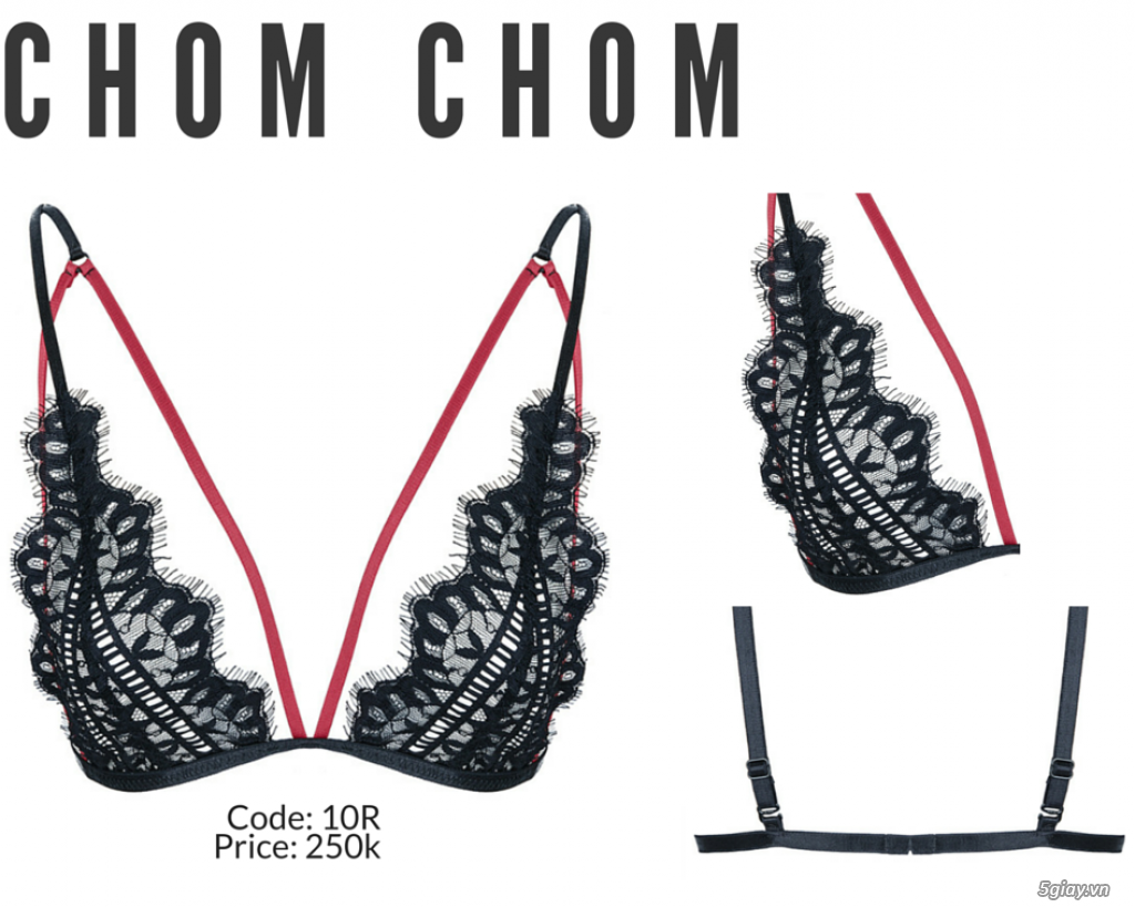 Áo lót ren ko gọng mút LACY only 135k (hàng thiết kế handmade, may theo số đo) - 32