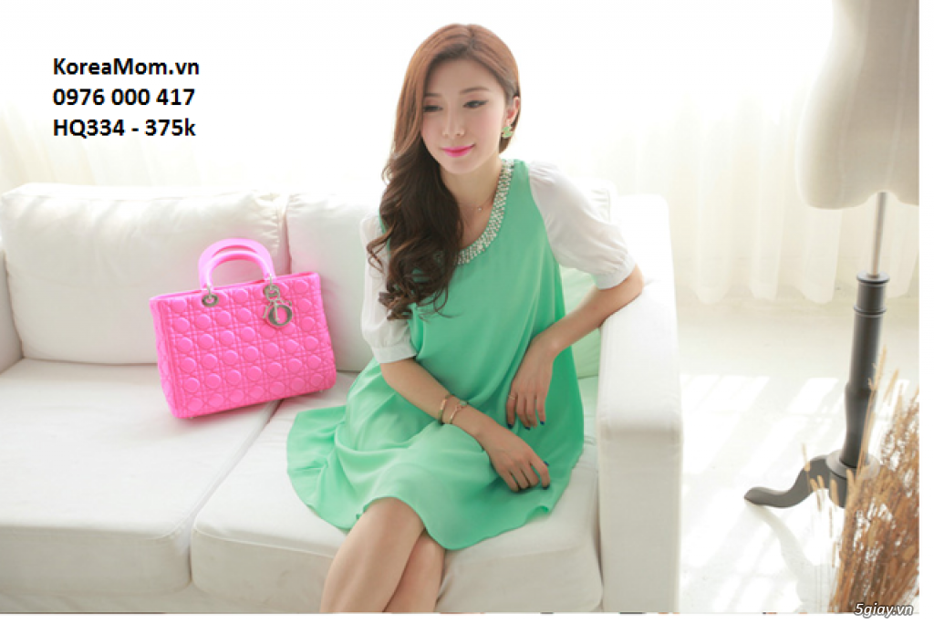 Đầm Bầu KOREA MOM chuyên sỉ và lẻ thời trang bầu Hàn Quốc với giá tốt nhất, thời trang sành điệu - 46