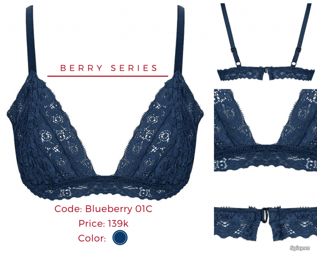 Áo lót ren ko gọng mút LACY only 135k (hàng thiết kế handmade, may theo số đo) - 14