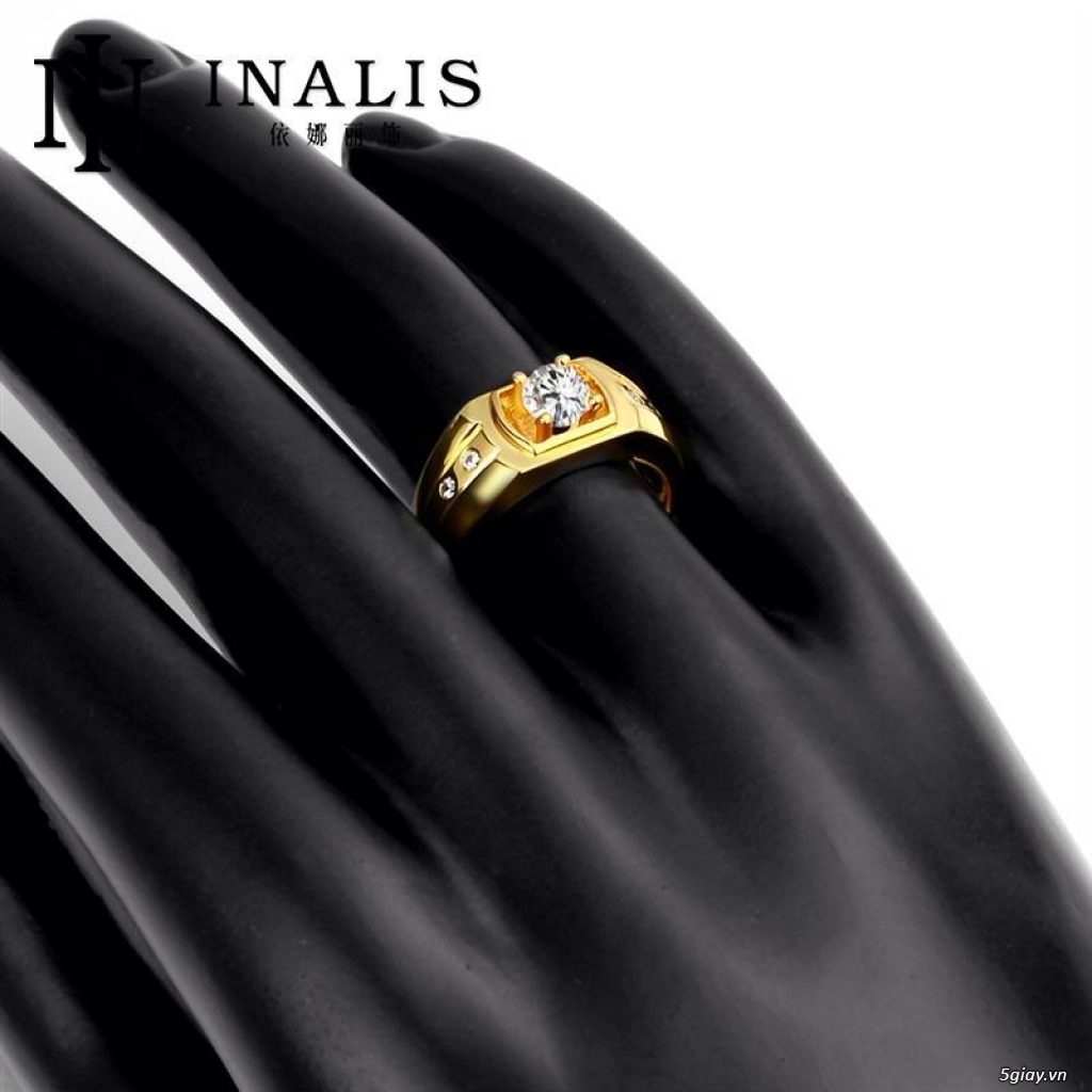 Nhẫn nam mạ vàng 18k...Rất đẹp và tinh tế đầy vẻ nam tính - 2