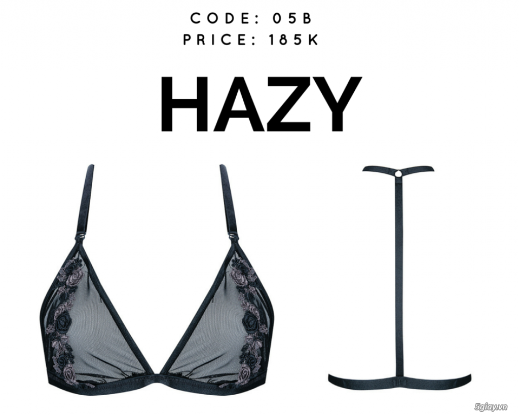 Áo lót ren ko gọng mút LACY only 135k (hàng thiết kế handmade, may theo số đo) - 27