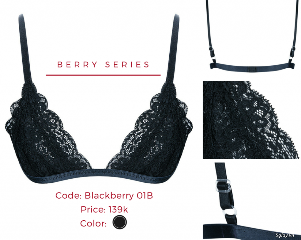 Áo lót ren ko gọng mút LACY only 135k (hàng thiết kế handmade, may theo số đo) - 10