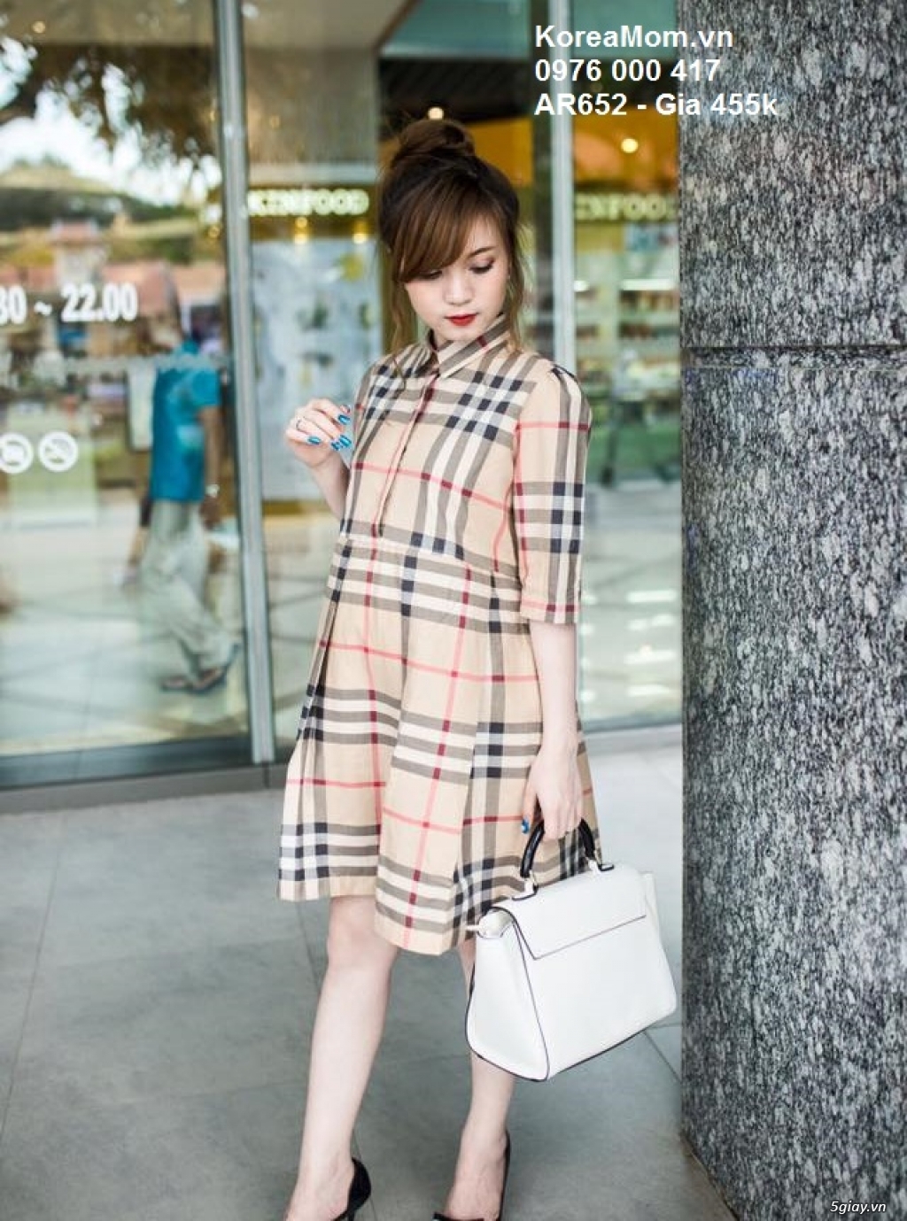 Đầm Bầu KOREA MOM chuyên sỉ và lẻ thời trang bầu Hàn Quốc với giá tốt nhất, thời trang sành điệu - 32