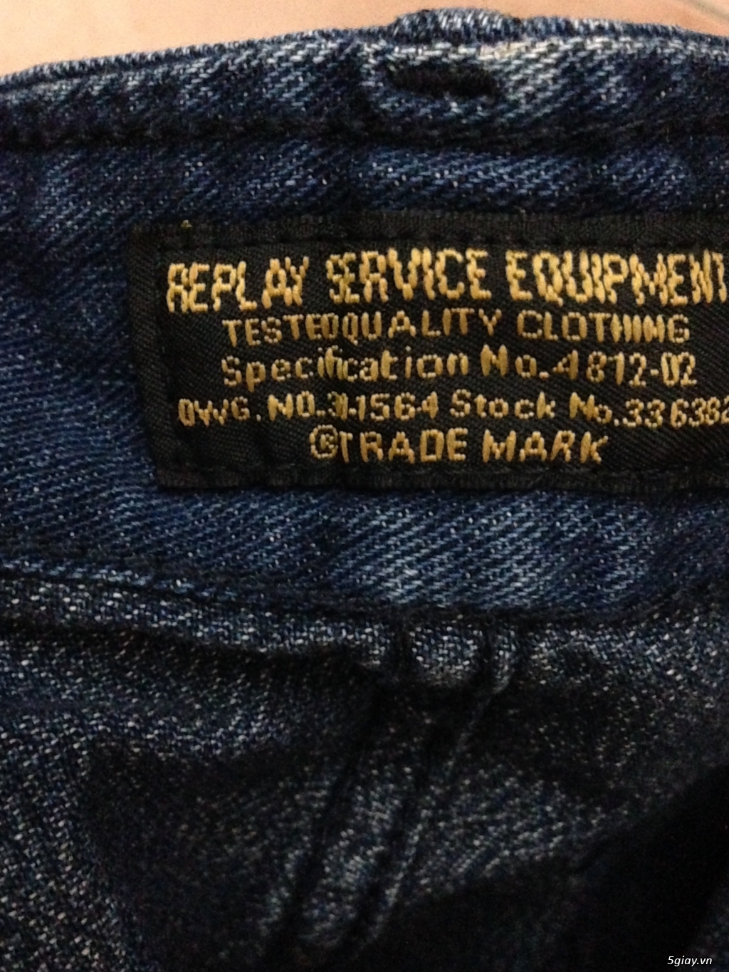 Thanh lý quần jeans Replay Service size 30 new 98% - 2