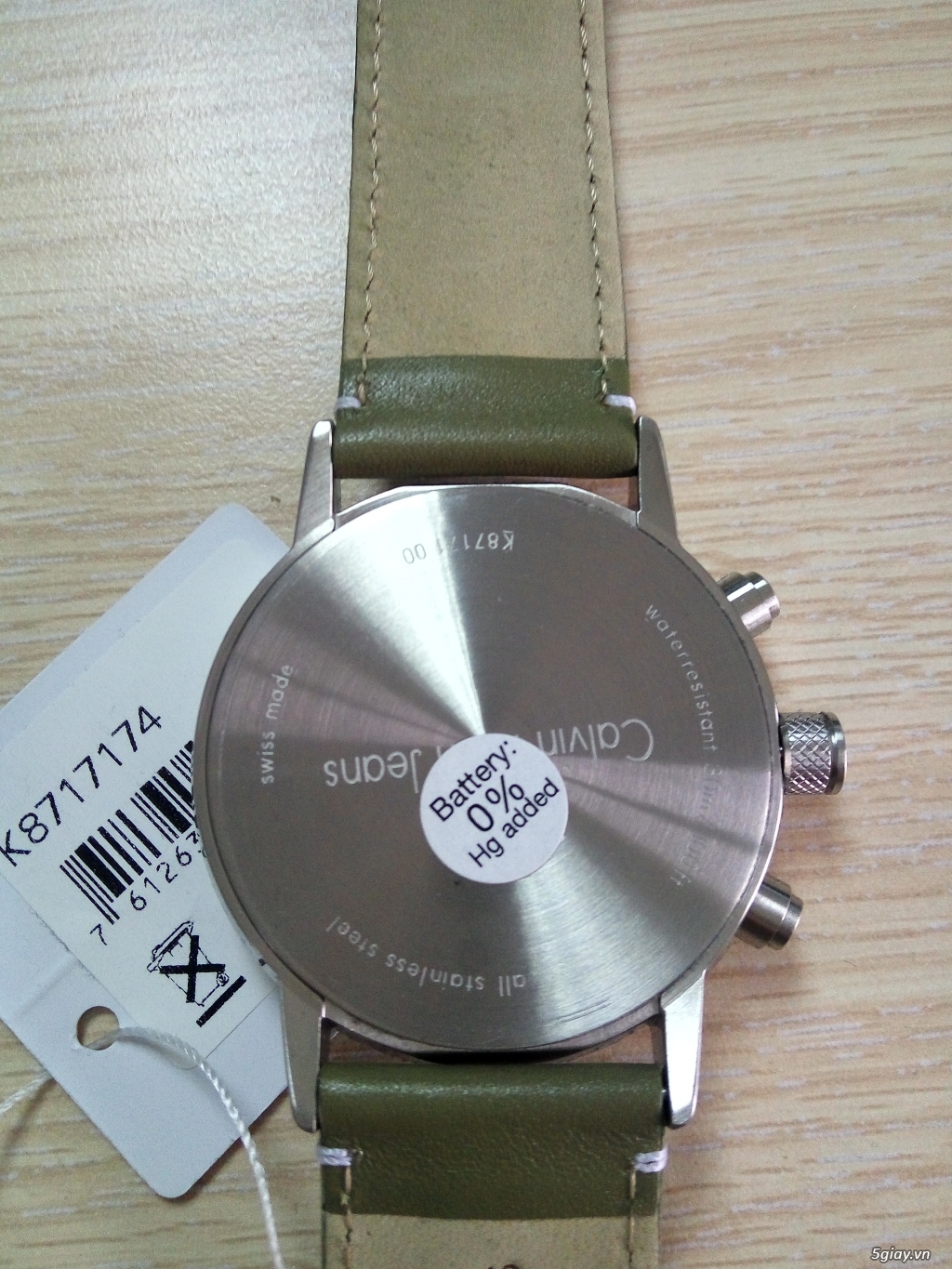 Đồng hồ CK Chonograph - Swiss made giá cực mềm - 5