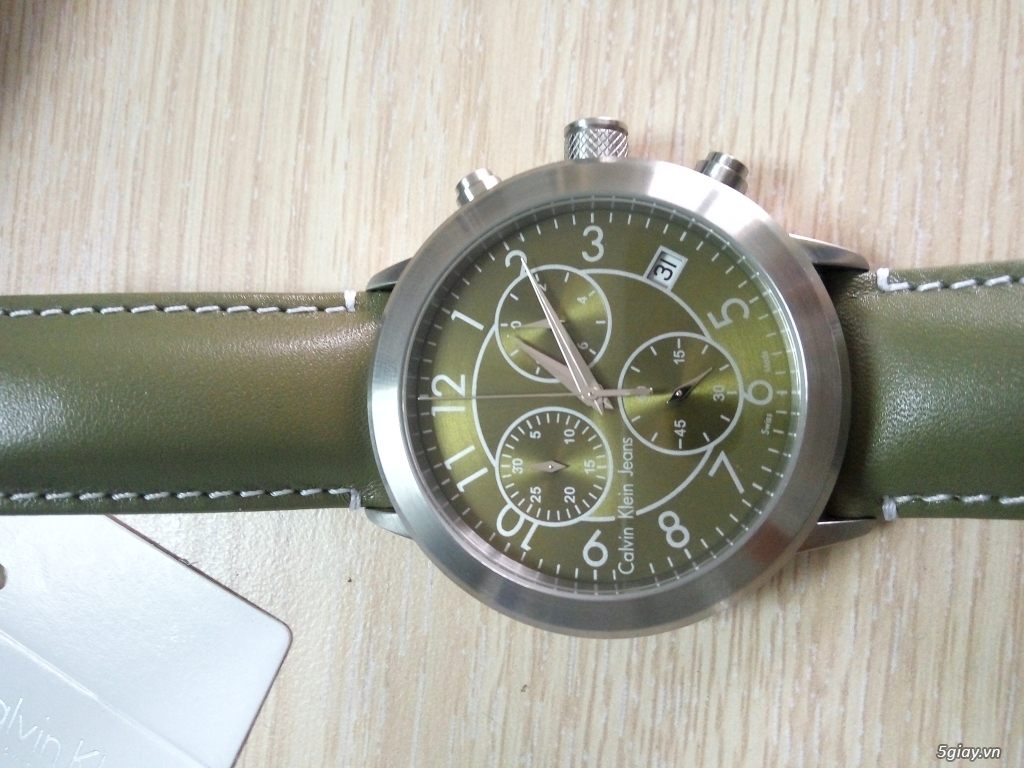 Đồng hồ CK Chonograph - Swiss made giá cực mềm - 1