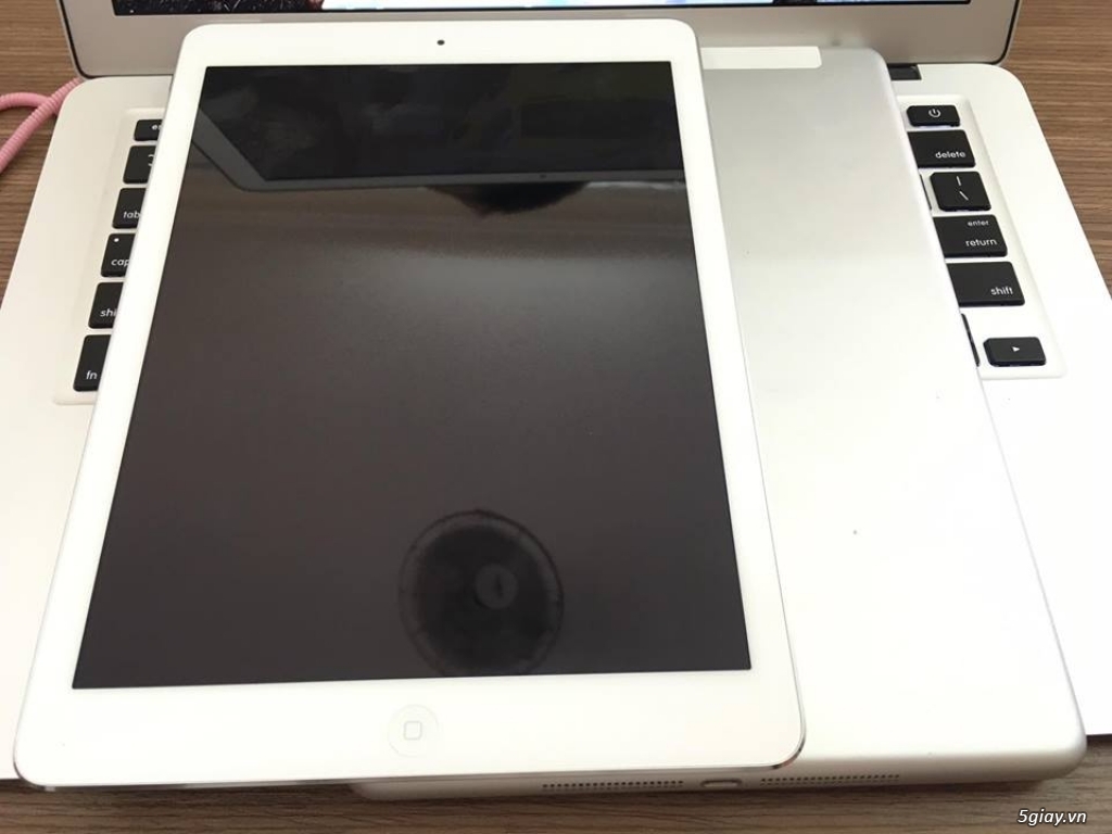 iPad Air 1 Trắng 4G, Máy Đẹp Chuẩn, Nguyên Zin, Giá Tốt, Số Lượng Có Hạn!!! - 1