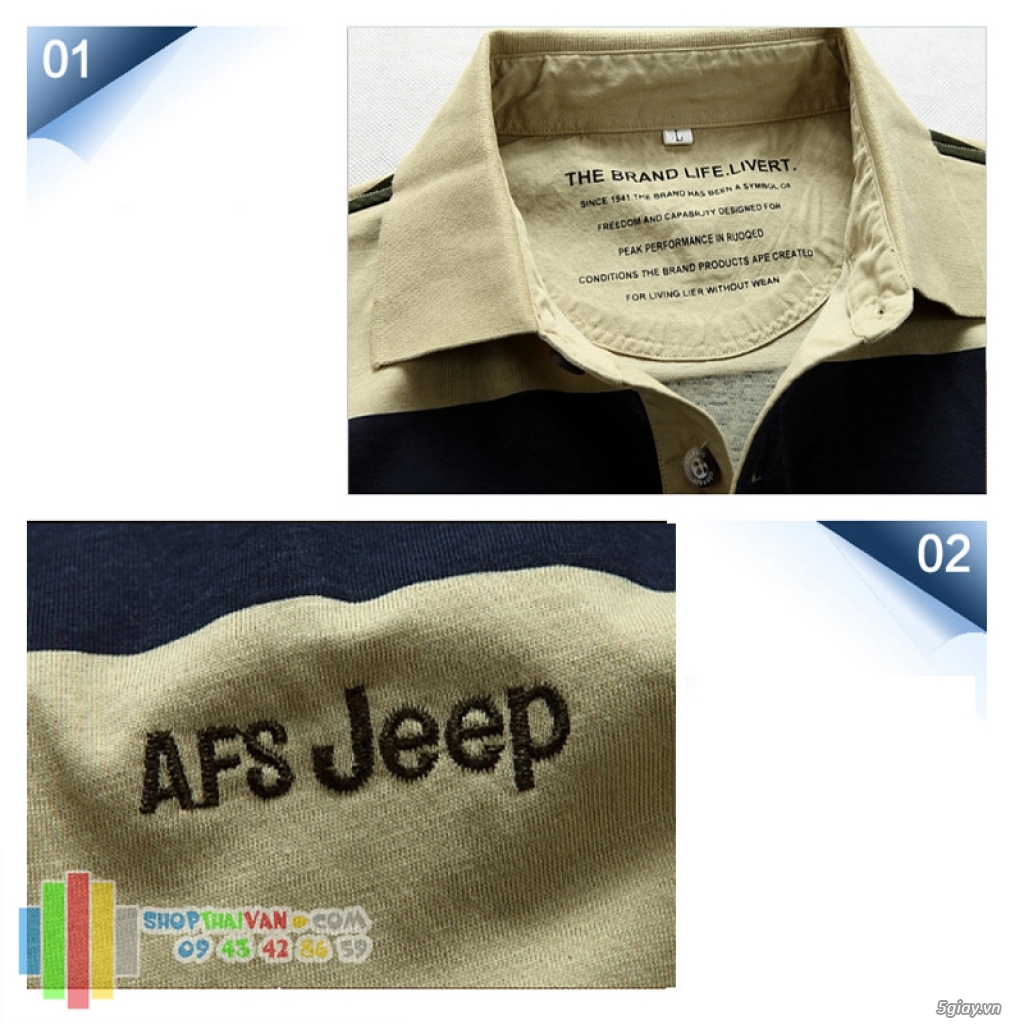 Áo Afsjeep Nhập Khẩu 66844 - 4