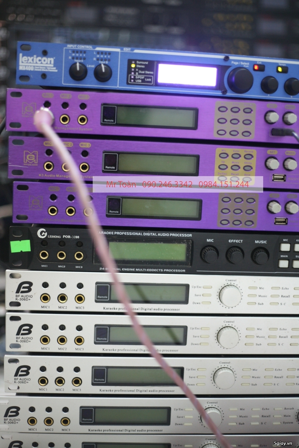 mixer BFaudio K306D+ cho Karaoke và làm show - 3