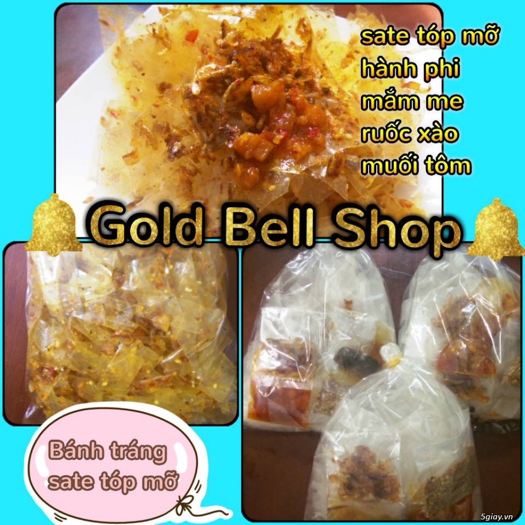 GoldBell Shop món ăn vặt tự làm tại nhà: đậu phộng, rong biển, chà bông gà... - 13