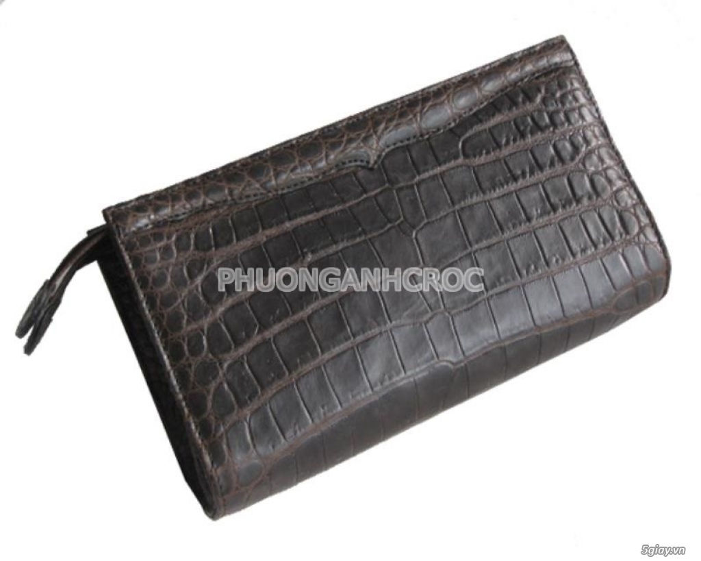 Thanh lý giảm 50%: Ví nam - nữ, dây nịch, nón,... chất liệu da đà điểu, da cừu, da trăn, da cá sấu - 2