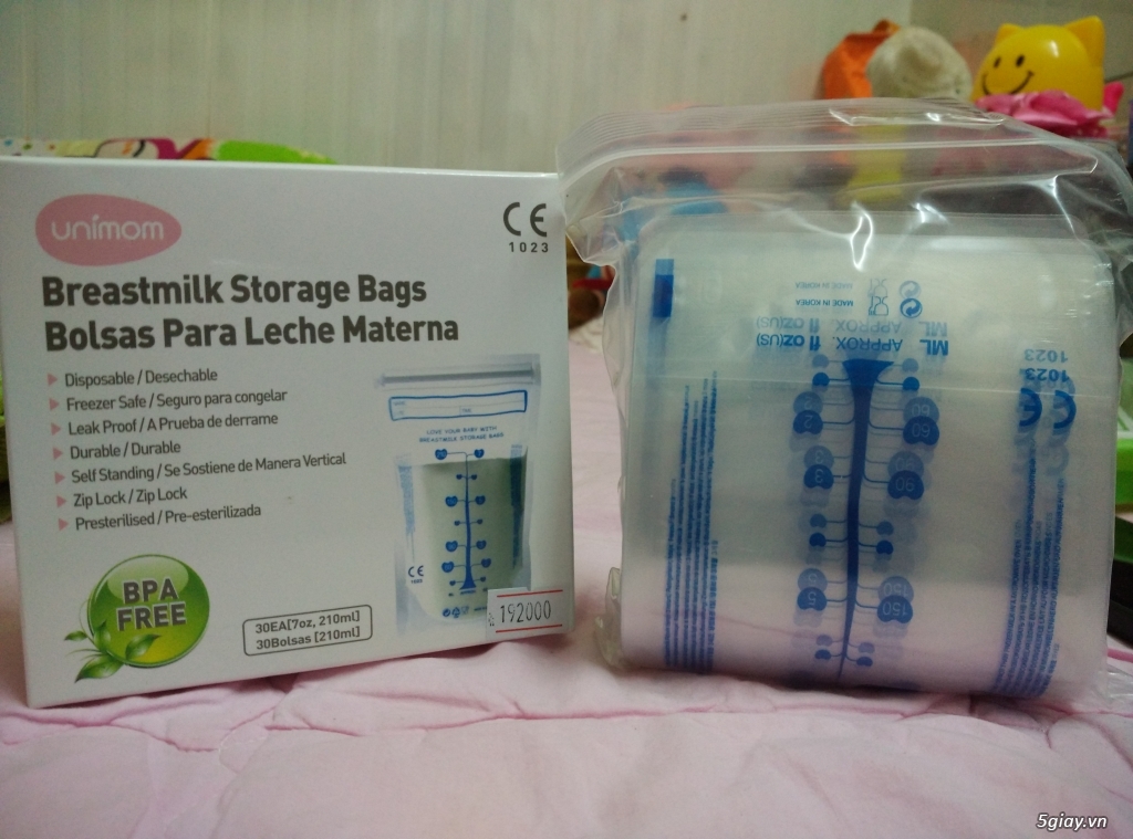 túi trữ sữa Unimom giá hấp dẫn