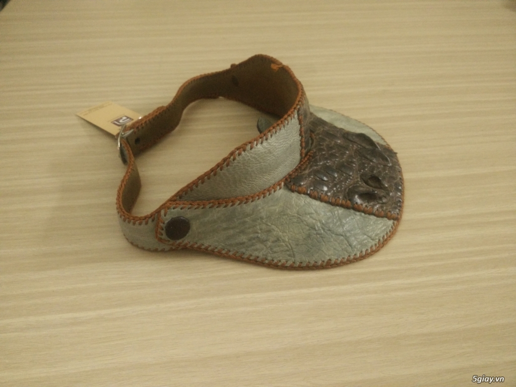 Thanh lý giảm 50%: Ví nam - nữ, dây nịch, nón,... chất liệu da đà điểu, da cừu, da trăn, da cá sấu - 10