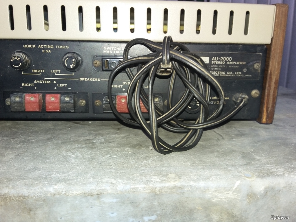 amly sansui 607,loa pionner 750v loa dong truc,toan dai - 25