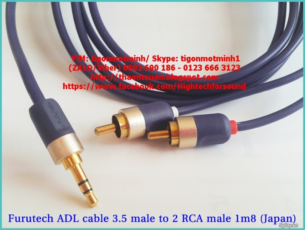 Jack chuyển 2.5, 3.5, 6.3 và dây cáp nối dài cho tai nghe, loa