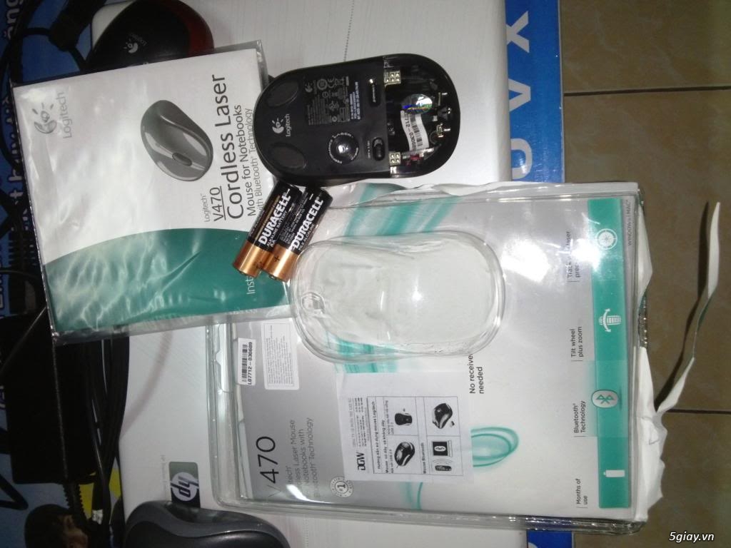Bán chuột không dây Logitech Bluetooth V470 hàng chính hãng mới 100% giá siêu rẻ - 2