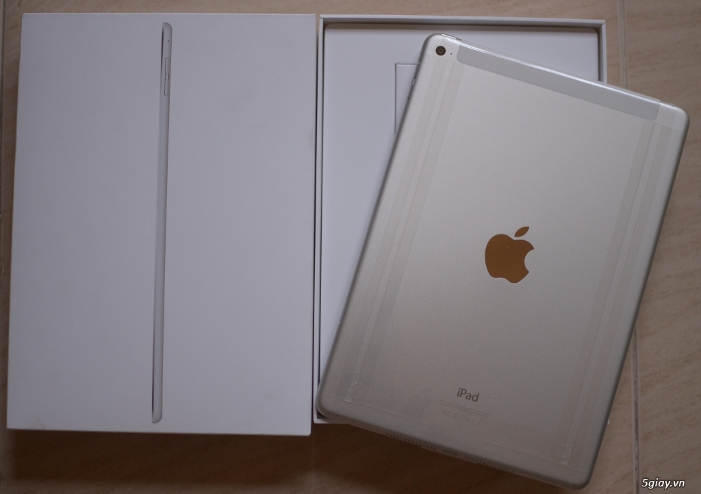 iPad Air 2 4g+wifi 16gb Silver New chưa active - 1