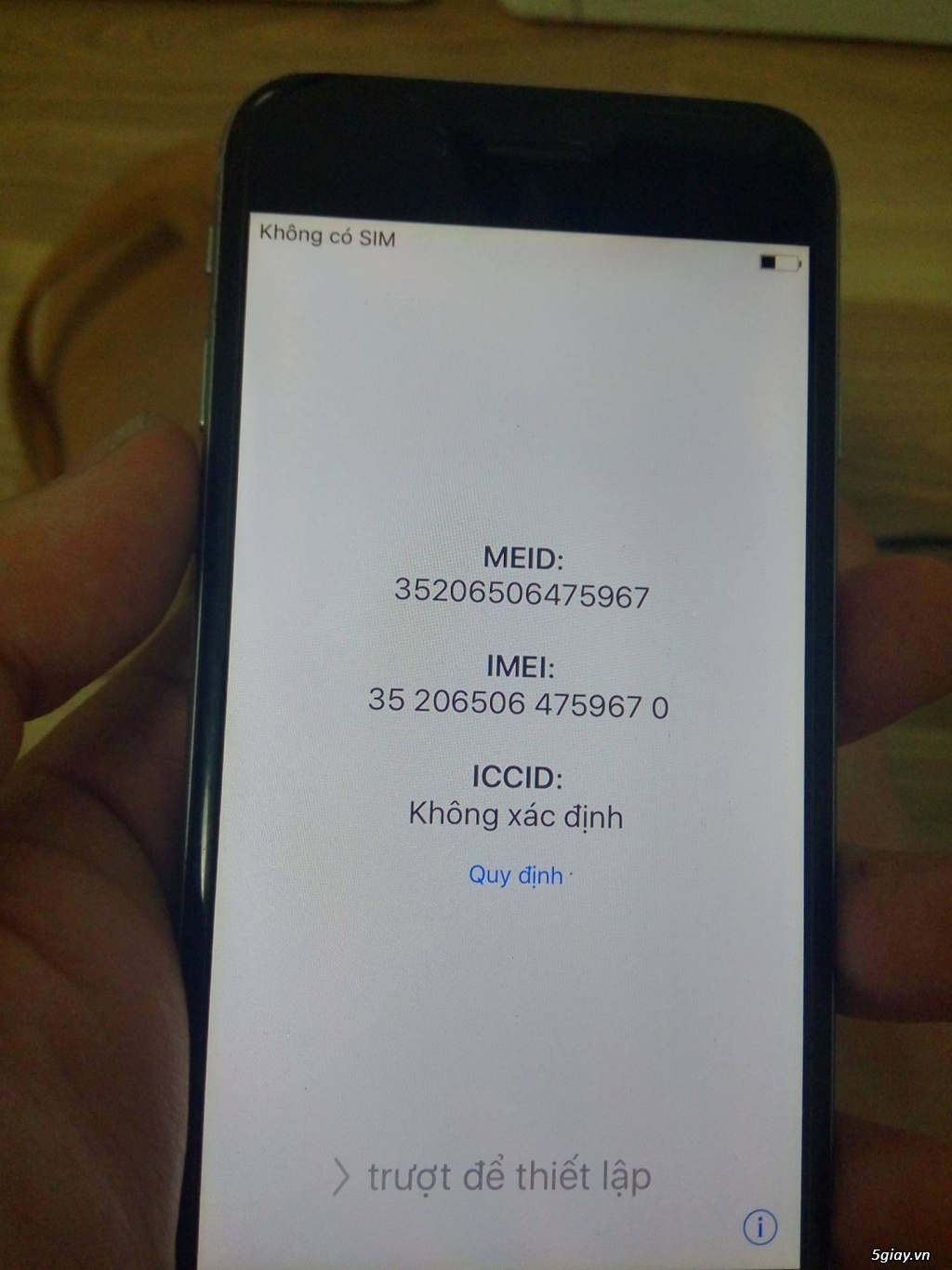Iphone 6 16gb lock icloud nguyên zin giá rẻ - 2