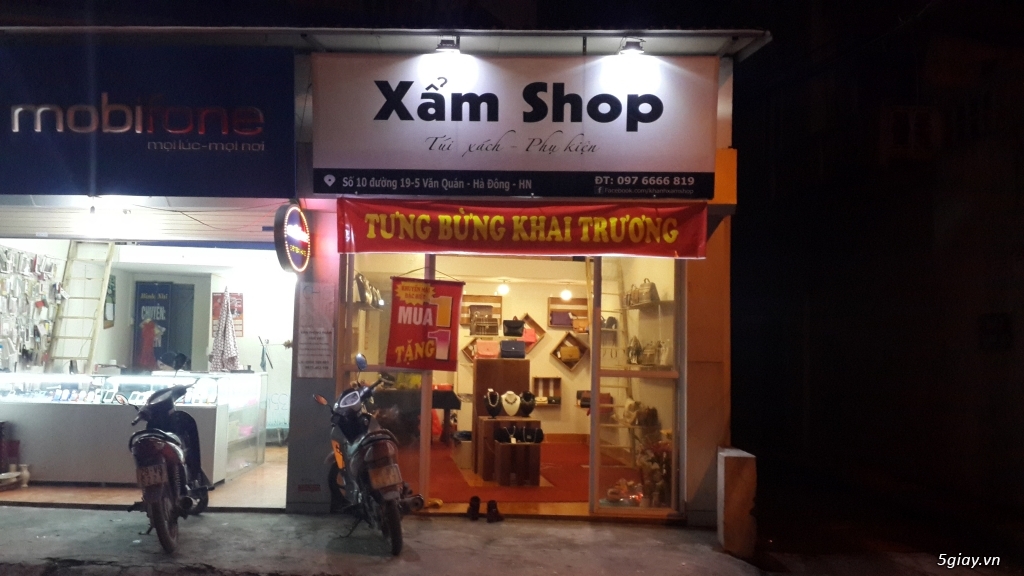 Xẩm Shop Tưng Bừng Khai Trương, Ngập Tràn Khuyến Mãi.