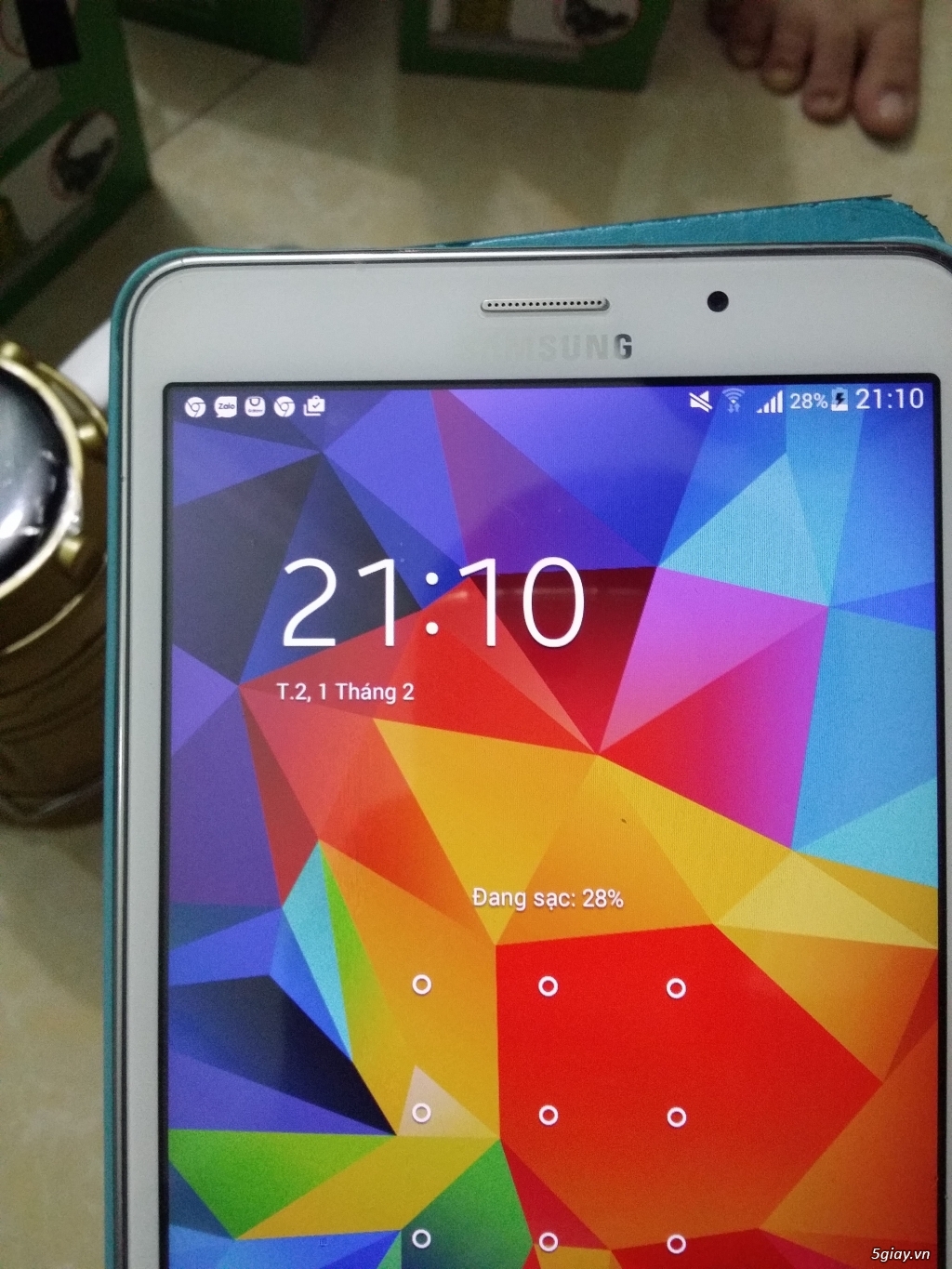 Đèn bão LED, đèn pin, sạc điện thoại 3in1 - 4