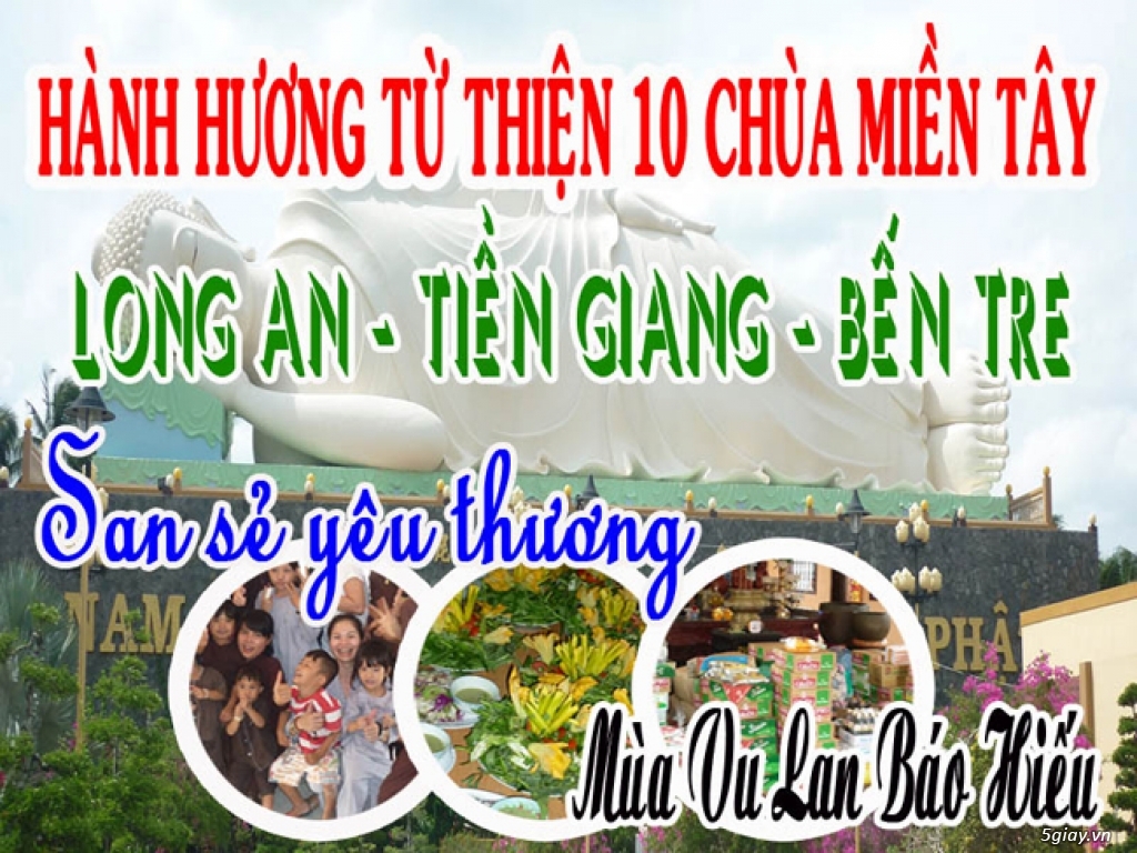 Tour hành hương thập tự - Vu Lan báo hiếu