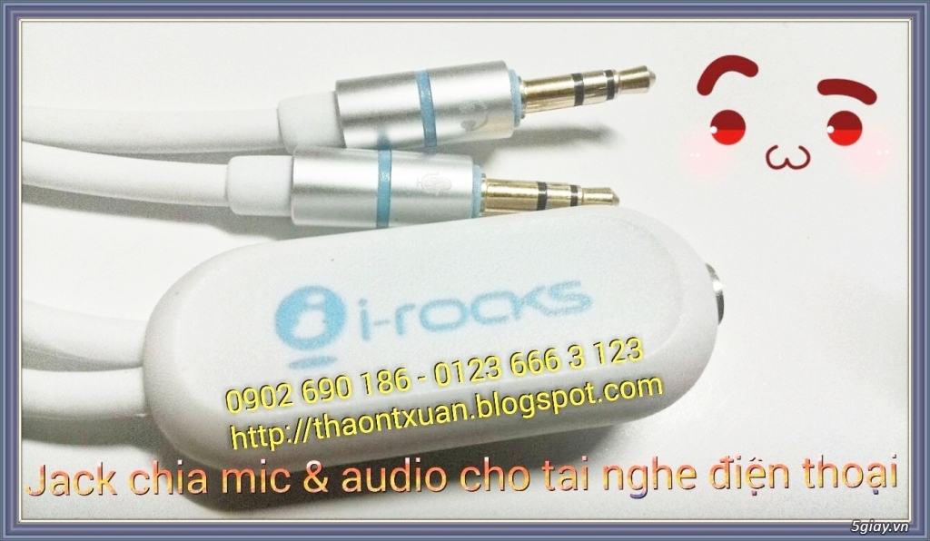 Jack chuyển 2.5, 3.5, 6.3 và dây cáp nối dài cho tai nghe, loa