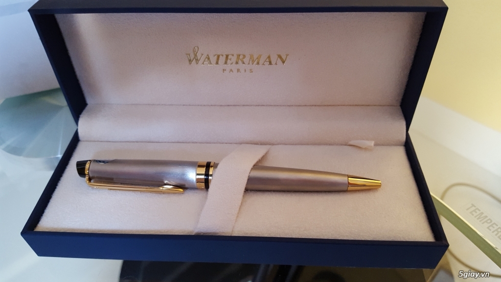 Bán bút cao cấp Waterman Expert II SS GT BP mới chưa sử dụng nguyên hộp sang trọng hàng chính hãng. - 4