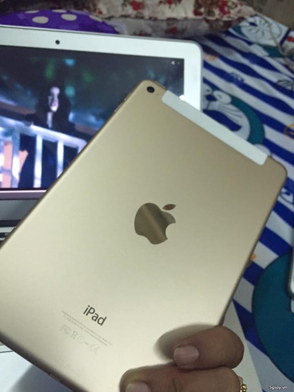 IPad mini 4 16Gb GOLD bản 3G wifi Cam kết zin ALL A-Z  còn BH 10/2016 Màn hình Bao zin đẹp keng - 9