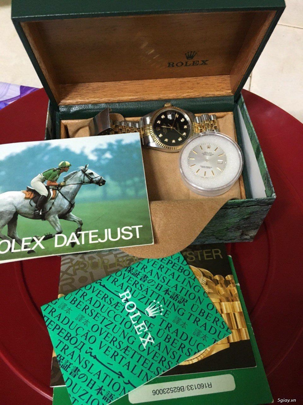 Rolex R1601**** chronometer 86***** Diameter 41mm - 1